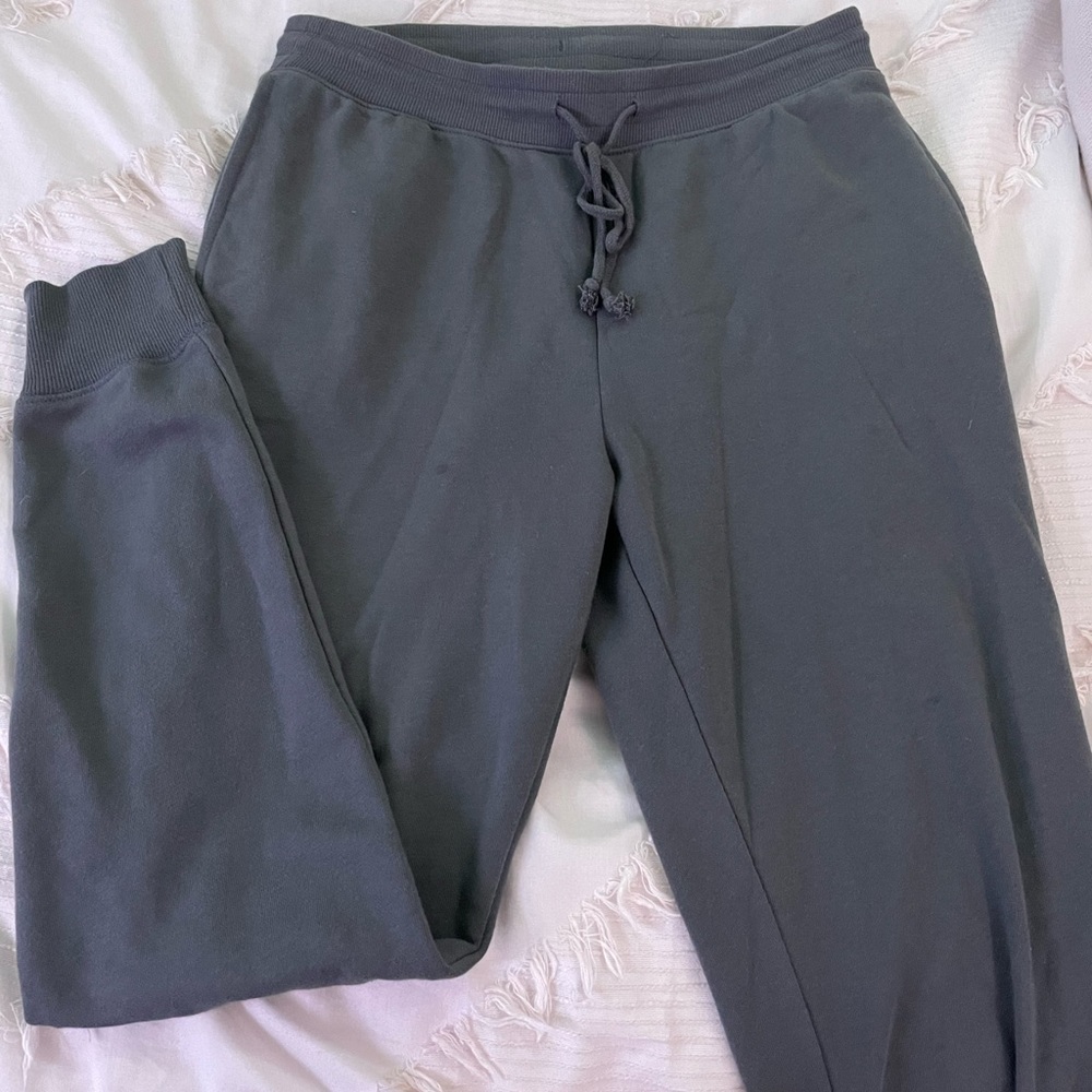 Grey sweatpants